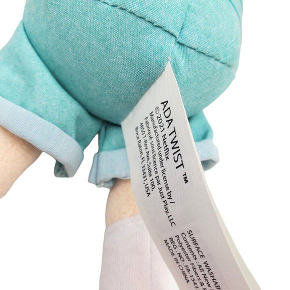 Ada Twist Rosie Revere Scientist Doll‎ Plush Netflix 2021 12" EUC Cartoon Girl - Picture 3 of 4